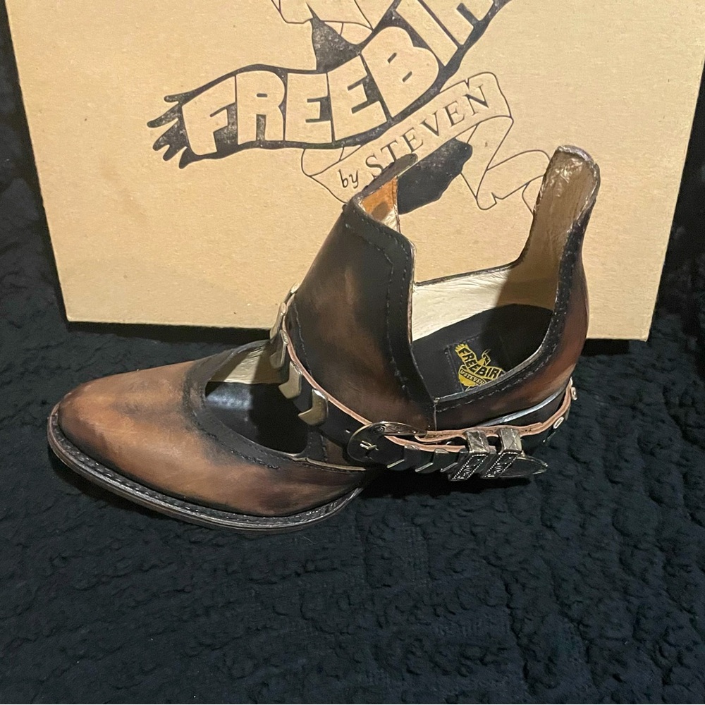 Freebird by Steven Leather Booties